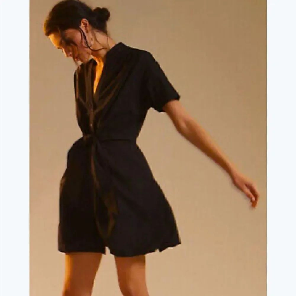 Anthropologie Amadi Glisy dress NWT black colorway